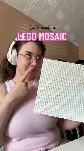 My custom Lego mosaic ✨ #legomosaic #legoart #adultlego