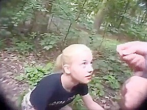 18yo gives old Man a Blowjob