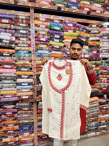 473K views · 3.2K reactions | কাঁচড়াপাড়াতে ৪০০ টাকায় ডিজাইনার পাঞ্জাবি | ৩২%অবধি ছাড় যেকোনো কালেকশনে | Digital Tutorial | Facebook