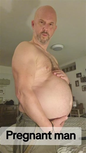 Si on Instagram: "Pregnant squish #pregnant #pregnancy #belly #baby #mpreg"