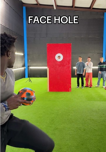 Timi looking for his first ever FACE HOLE ™️ | face