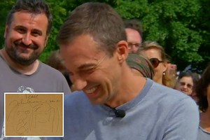 Antiques Roadshow guest stunned at valuation of John Lennon drawing he once LOST