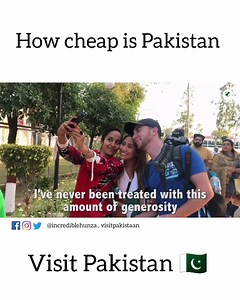 How cheap is Pakistan 🇵🇰 . 📸 Drew Binsky Youtube link: https://youtu.be/c5Z-ovcszoA | Visit Pakistan
