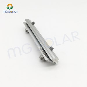[Hot Item] Universal Aluminum Roof Rail Connector for Solar Panel Mounting Bracket Splice