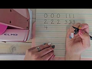 Writing Numbers 0 - 9