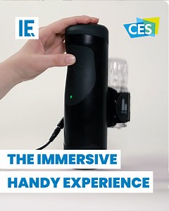 9.1K views · 78 reactions | At CES 2024, our team got to examine Handy, the future of personal pleasure devices, now available for $199.00. This innovative product features a sleek, durable plastic casing with a tighter fit, enhancing both aesthetics and longevity. #ces2024 #ces | Interesting Engineering | Facebook