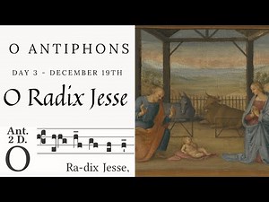 O Antiphons | Day 3 - December 19th | O Radix Jesse