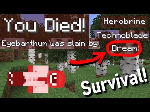 Minecraft: How to Make a Custom Death Message in Survival! - Tutorial