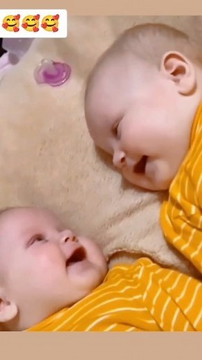 Funny Babies on Instagram: "Cute and Funny Twins Baby Video #twins #baby #babies #babymodel #babyfashion #babiesofinstagram #babylover #instagood #viralreels #cute #momlife #india #unitedkingdom #usa #newvideo"