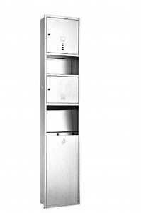 [Hot Item] 3 in 1paper Towel Dispenser with Hand Dryer and Wastbin