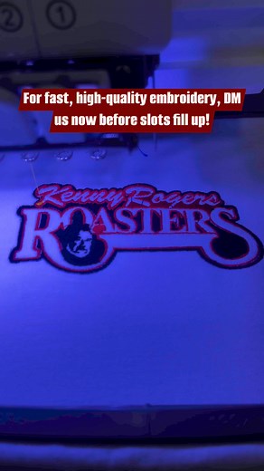 Computerized embroidery! #embroideryph #kennyrogers #KennyRogersPH #patches #logo #highlights #everyonefollowers | MAPE Embroidery Trading
