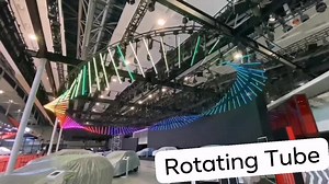 Infinite rotating tube,more info: Email:totemopto@gmail.com Web:www.cn-totem.com/product-catagory/kinetic-system/ | Pro Stage Equipment Export