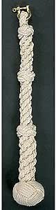 Handmade Rustic Cotton Bell fist Knot Fancy ropework Bell Rope (Large)