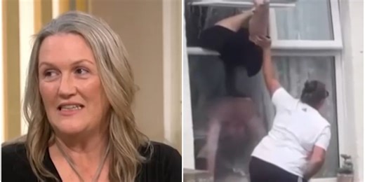 Woman from viral 'topless' house break-in video reveals another hilarious detail