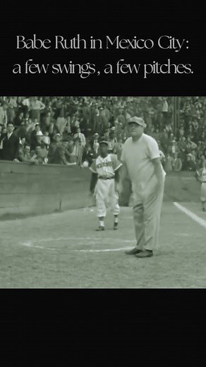 2.1K views · 52 reactions | Babe Ruth in Mexico City: a few swings, a few pitches. #baberuth #yankees | New York Yankees Fandom By SNI | Facebook