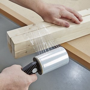[Hot Item] Extra Sticky Clear Plastic Wrap Film Stretch Wrap of 80 Gauge Mini Roll