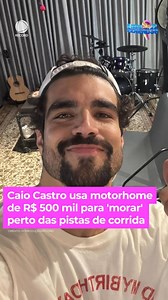 169K views · 230 reactions | Caio Castro está investindo na profissão como piloto de automobilismo e tem utilizado um motorhome de luxo, avaliado em R$ 500 mil, para "morar" perto das pistas onde acontecem as competições. O veículo é praticamente uma casa sobre rodas e tem duas suítes, cadeira de massagem, cozinha, sala de televisão e ar-condicionado. Olha só!  Assista à íntegra de #AHoraDaVenenosa em r7.com/ahoradavenenosa #BalançoGeral | A Hora da Venenosa | Facebook