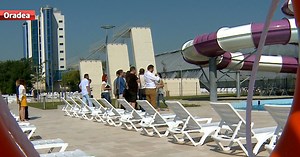 ORADEA. Aquapark-ul Nymphaea, pregătit de deschidere
