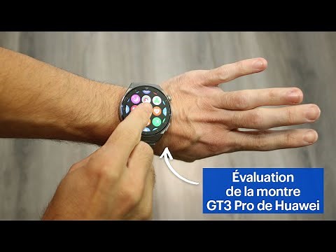 Aperçu de la montre connectée GT3 Pro de Huawei