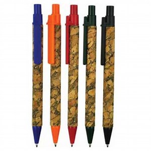 [Hot Item] Advertising Logo Cork Recycle Ball Pen for Promotional Pen