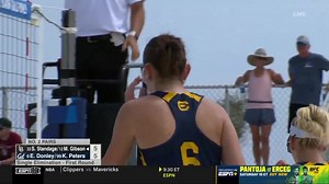 3.8K views · 27 reactions | Emma Donley will take care of that  #NCAABeachVB x  ESPNU / Cal Beach Volleyball | NCAA Women's Volleyball | Facebook