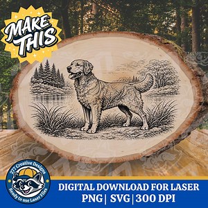 Golden Retriever Hunting Dog Themed Diy Laser Engraving Design DIY Laser PNG SVG Cut File for Laser, Sublimation (digital Download) - Etsy Canada