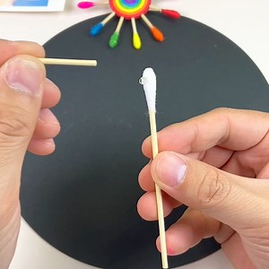 2.7K views | Title: "Weekend Fun: DIY Rainbow Pinwheels with Cotton Swabs for Parent-Child Bonding!" Hashtags: #RainbowPinwheels #HandmadeDIY #ParentChildHandicraft #KindergartenCraft #ChildrensCreativeCrafts | paper craft | Facebook