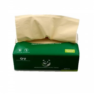 [Hot Item] Wholesale Eco-Friendly Organic Bamboo Premium Face Tissue Paper