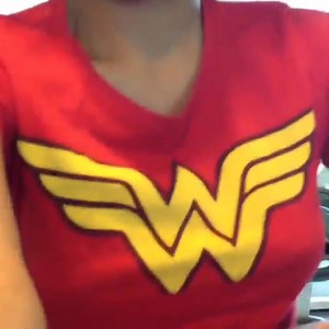 13 reactions · 3 comments | Wonder Woman finally made it to the gym! Reason to celebrate! #wonderwoman #fantine #gym #nike #workout #happy #despicableme #farrellwilliams #selfie #me #girl #jump #loveit #instamood #igers #nofilter #afro #celebrate | Fantine | Facebook