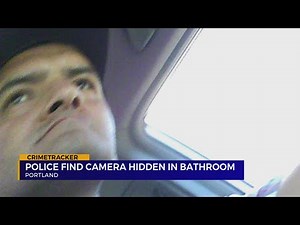 Hidden camera found inside Portland public restroom, suspect wanted
