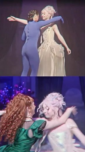 Enid & Agnes Dead Dance WITHOUT CGI 💜 Wednesday S2 #WednesdayNetflix #DeadDance