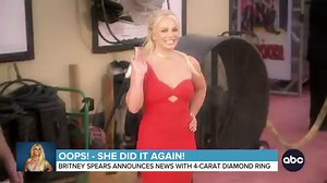 Britney Spears gets engaged