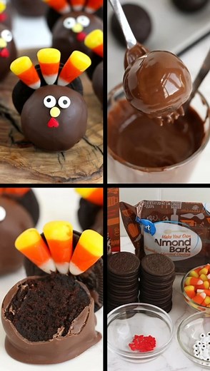 Celebrate deliciously with our Turkey Cake Pops! 🦃🍰 These adorable treats are perfect for festive occasions. Create sweet memories with this easy recipe that blends fun and flavor. Find the full details on our website. Let the festivities begin! #TurkeyCakePops #SweetTreats | Kitchen Divas