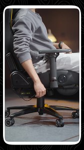 Introducing the Frido Vajra Gaming Chair, built for long gaming and streaming sessions with ergonomic adjustability and premium support. • Wide recline range for play & relax modes • 4D adjustable armrests for custom positioning • Synchronized seat & back movement. • Moulded PU foam with vegan leather finish • Manual & Electric variants available Upgrade your gaming setup with comfort-focused design. | Frido