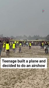 Teen Builds Real Plane at Home: How He Landed It Safely