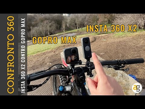 Confronto ACTION Cam INSTA360 ONE X2 vs GoPro MAX
