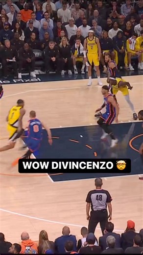 HUGE block by Donte DiVincenzo 😳 | NBA