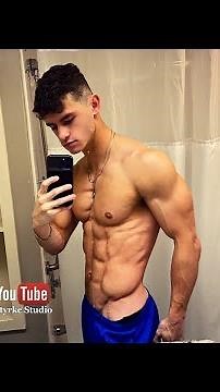 Shredded Fitness Model Body Physique Update Flex Matt Caron Styrke Studio