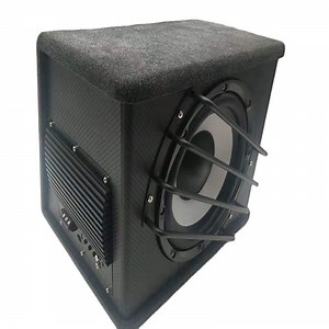 [Hot Item] Caja de subwoofer amplificador de altavoz de alta calidad 10 pulgadas subwoofer activo para debajo del asiento