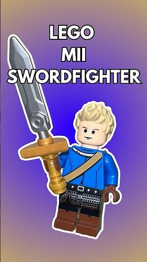 I Made MII SWORDFIGHTER Into A LEGO MINFIGURE!