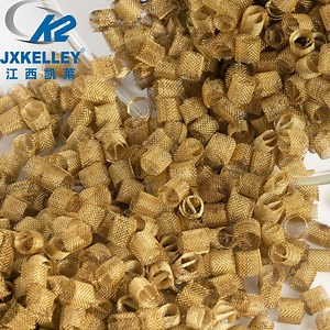 [Hot Item] Metal Copper Dixon Ring for Laboratory Packing Distillation Column Packing