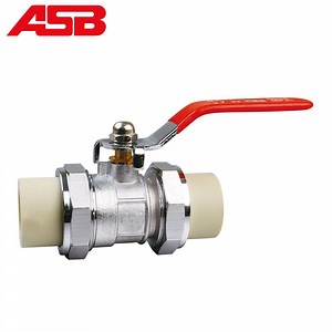 [Hot Item] Factory Directly Supply Hot Sale in 2021 PPR Double Union Ball Valve and Stop Valve Gate Valve Made in China