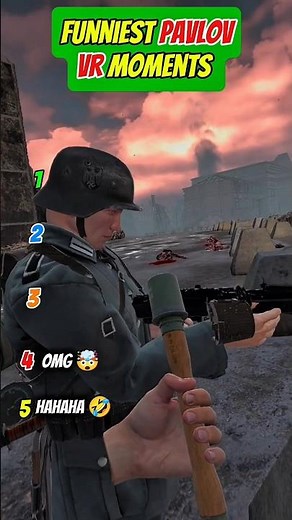Ranking Funniest Pavlov VR Moments 🤣 (Fails & Trolls) #gaming