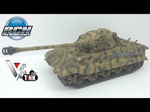 VS Tank 1/24th Panzer VI King Tiger - Unboxing and First Run!