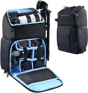 [Hot Item] 2 DSLR Camera Bag Compatible with Canon Nikon with 15.6" Laptop