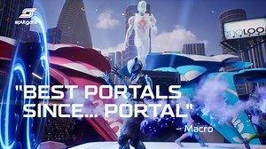 Entra al nuevo y enorme modo de Batalla campal de Splitgate. 🌀 El único shooter gratuito con portales es el juego que estabas esperando este verano. | Splitgate