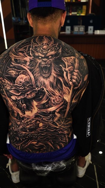 AMAZING FULL BACK TATTOO, design by request 🫶🏻 done at @lumina_tattoo_studio QUALITY IS NUMBER☝️ BOOKING AVAILABLE! GET YOUR APPOINTMENT TO SECURE THE SPOT! COME TO THE SHOP OR DM NOW FOR RESERVATION, AND TATTOO CONSULTATION✨ ▪️ ALL TRANSACTIONS TO “Kadek Dwi Apriyani” ▪️ ALL ARTIST SAME STYLE ▪️ INTERNATIONAL TATTOO AWARD ▪️ WORLDWIDE FAMOUS ARTISTS ▪️ BEST TATTOO SHOP ▪️ INTERNATIONAL TATTOO HYGIENE STANDARDS ▪️ DESIGN BY CUSTOM ▪️ SPONSORED BY FAMOUS TATTOO BRANDS ✅ WALK IN’S WELCOME ▪️BIG 