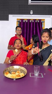 575K views · 9.2K reactions | Milk Cheese Cake Sweet Pencil Drop Funny Challenge | Mousumi & Sonali Vlogs | Facebook