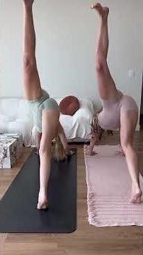 Deep Leg & Arch Stretching Yoga with Friend