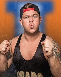 Fan-favourite Grado gets a mid-match boost with Scottish drink, Irn-Bru. | Insane Championship Wrestling